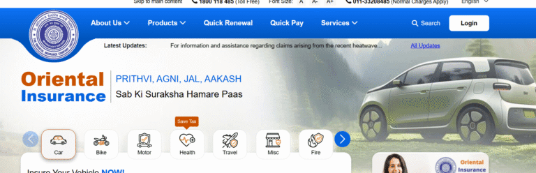 OICL Assistant Post Recruitment official website 2025