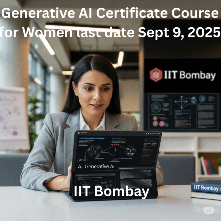 Generative-AI-Certificate-Course-for-Women-last-date-Sept-9-2025-IIT