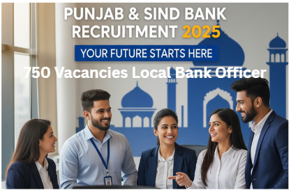 Punjab & Sind Bank Recruitment 2025 for 750 Vacancies
