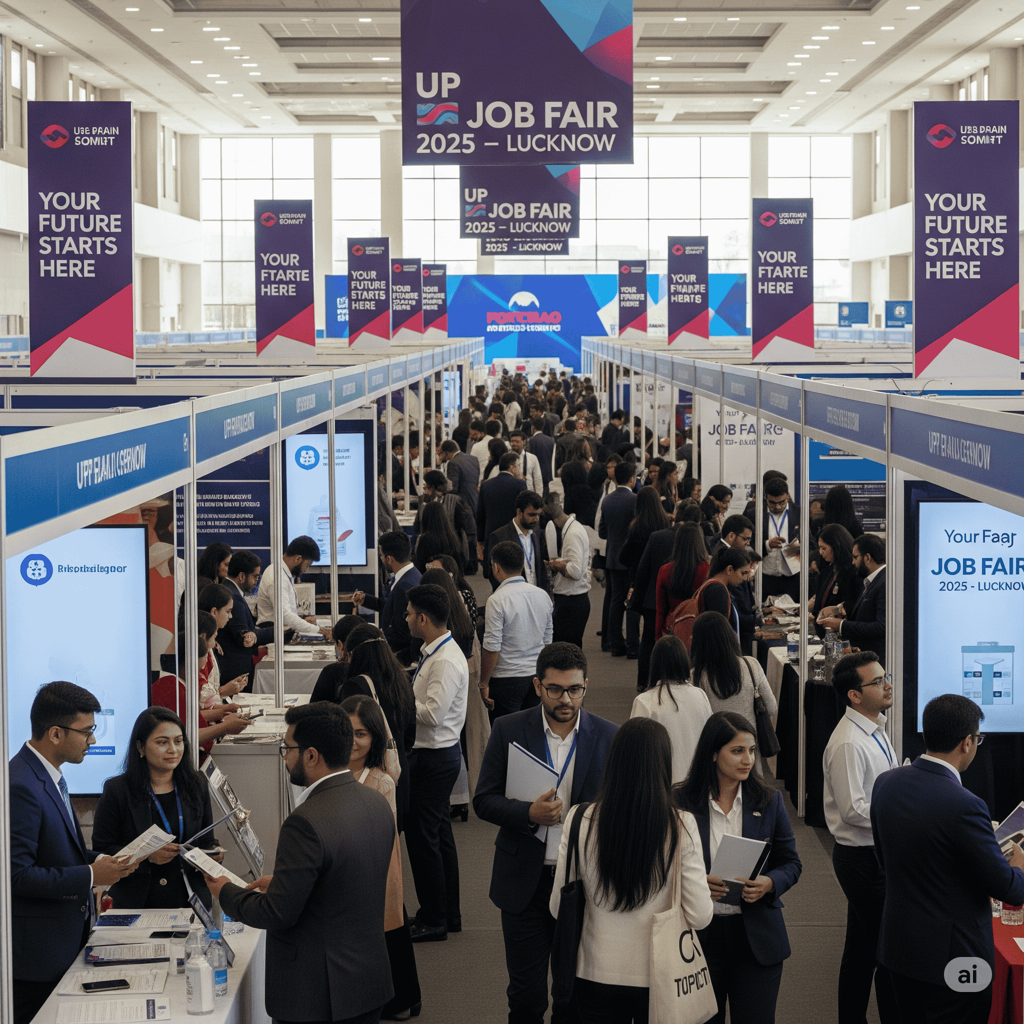 Rozgar Mahakumbh 2025 in Uttar Pradesh Job Fair