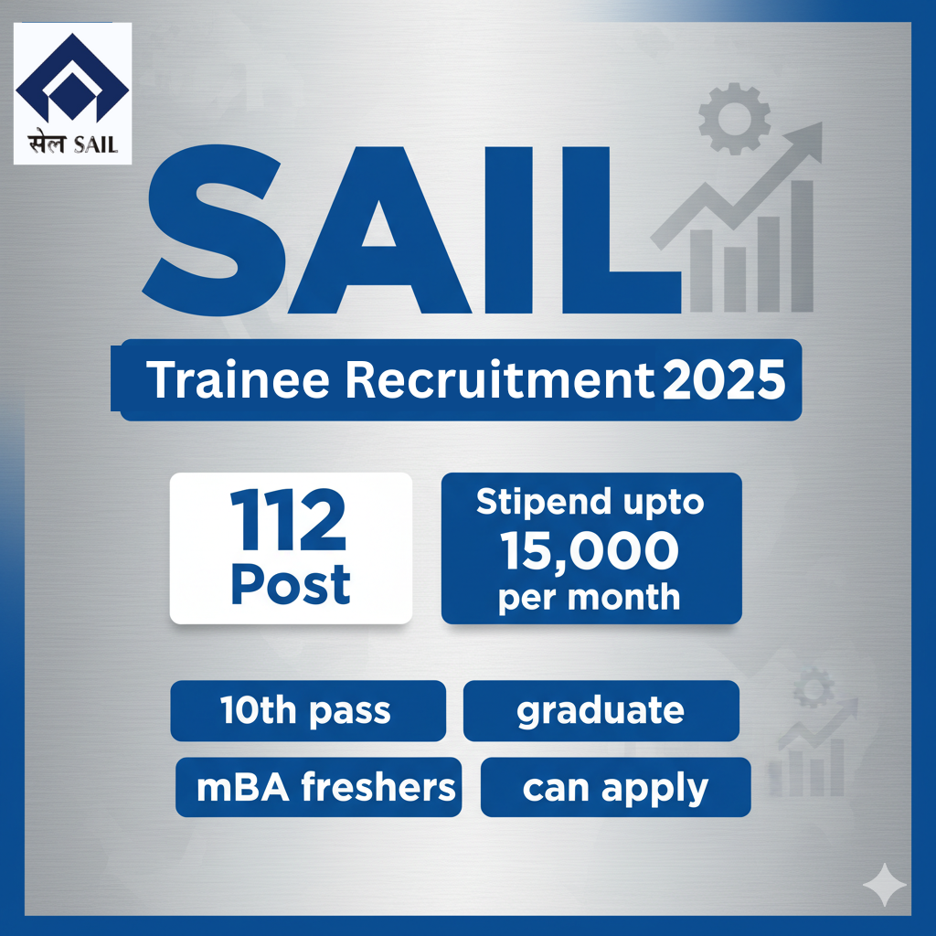 AIGenerate all SEO
SAIL-Trainee-Recruitment-2025-Trainee-112-Post-