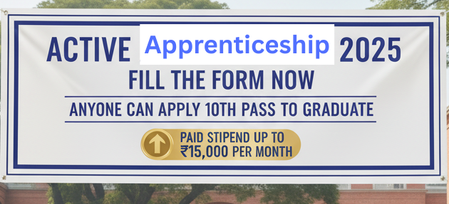 Active-Apprenticeship-2025-Fill-the-form-Now-Anyone-can-apply-for-10th-pass-to-graduate