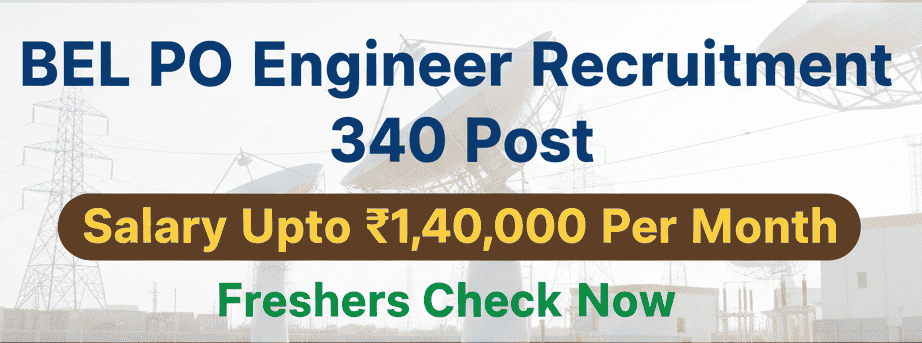 BEL Probationary Engineer 2025 Salary up to 1,30,000 per month