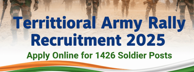 Territory Army Rally Recruitment 2025