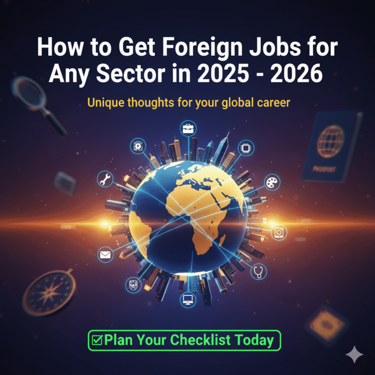 How-to-Get-Foreign-Jobs-for-Any-Sector-in-2025-2026-Plan-your-checklist-today
