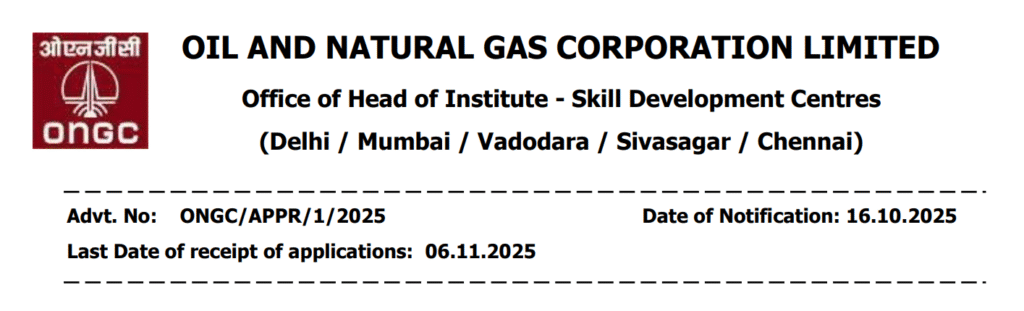 ONGC-Apprentice-2025-notification-download-Check-the-latest-update