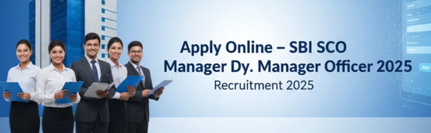 SBI SCO Manager Dy. Manager 10 Vacancy Check & Apply today