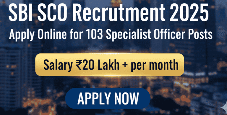 SBI-SCO-Recruitment-2025-–-Apply-Online-for-103-Specialist-Officer-Post