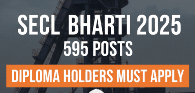 SECL Recruitment 2025, Notification Out for 595 Posts, Apply Online, Syllabus