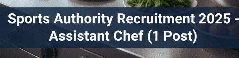Sports-Authority-of-India-Assistant-Chef-Recruitment-2025