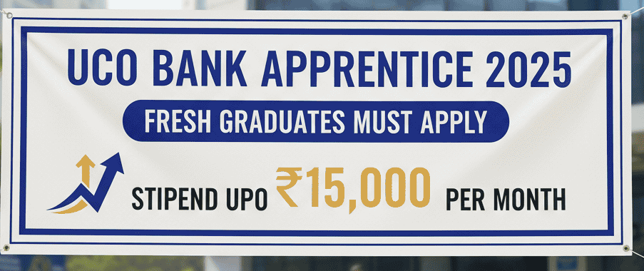 UCO Bank Apprentice 2025 Check Full details now