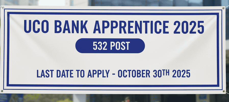 UCO Bank Apprentice 2025 check eligibility selection process