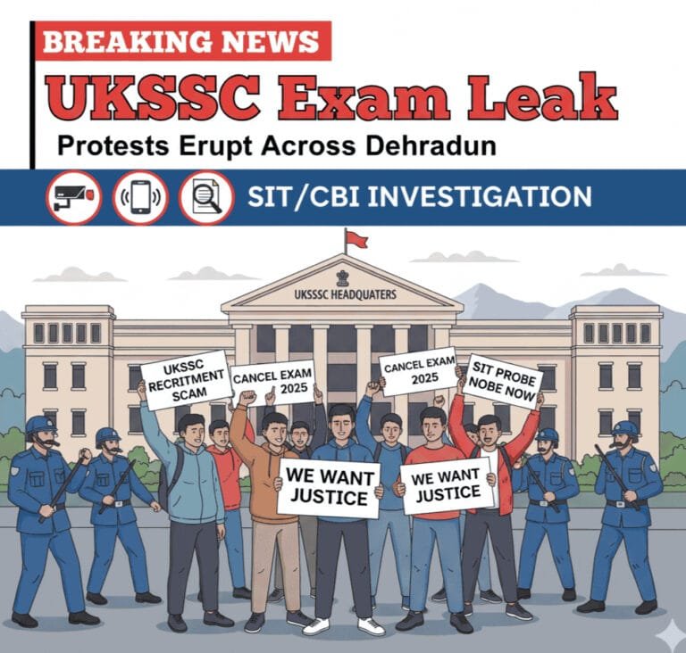 UKSSSC-Exam-protest-latest-update