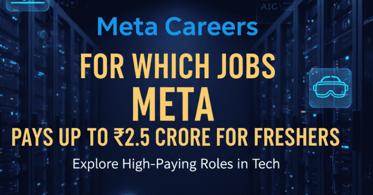 for which role meta pays the higest salary in india check out now full details.