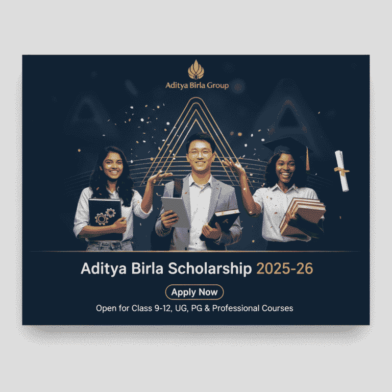 Aditya Birla Scholarship 2025-26, Female must apply