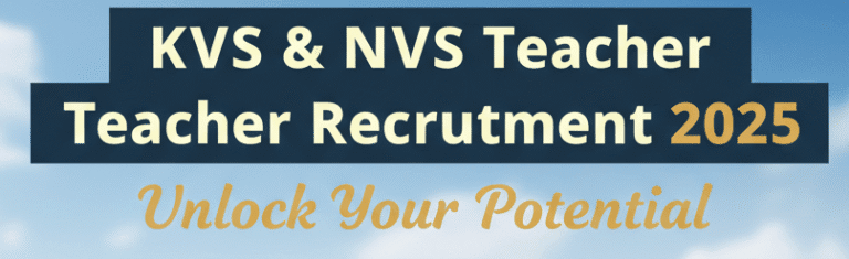 KVS-NVS-Teachers-2025-apply-now-and-check-details