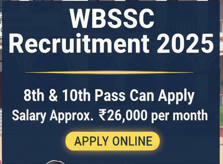 WBSSC Group C & D Recruitment 2025 Apply Online for 8,477 Non-Teaching Posts