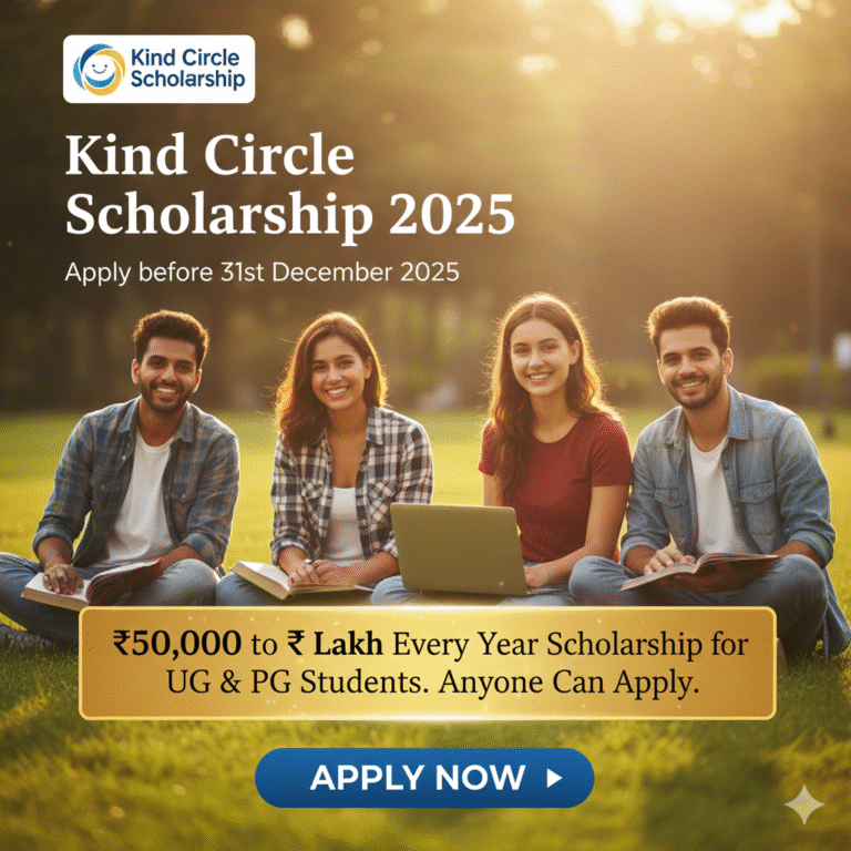 Kind circle scholarship 2025 anyone can apply 2025