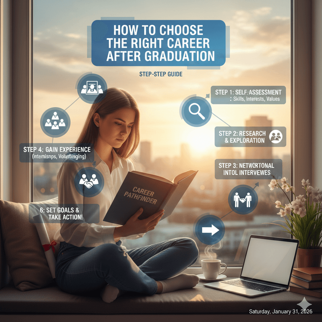 How to Choose the Right Career After Graduation (Step-by-Step Guide)