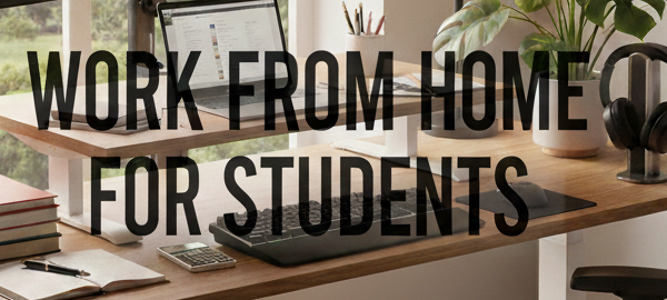 mention this work from home for students