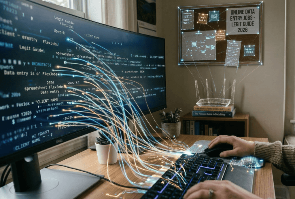 Online Data Entry Jobs Work From Home (Legit Guide 2026).