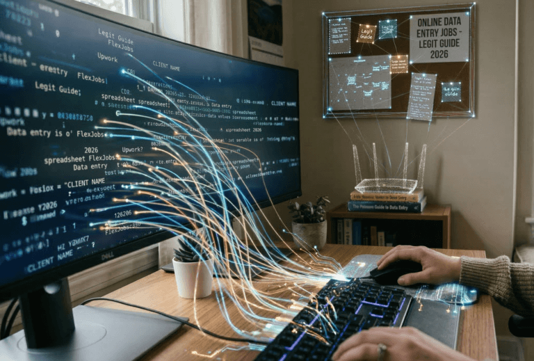 Online Data Entry Jobs Work From Home (Legit Guide 2026).