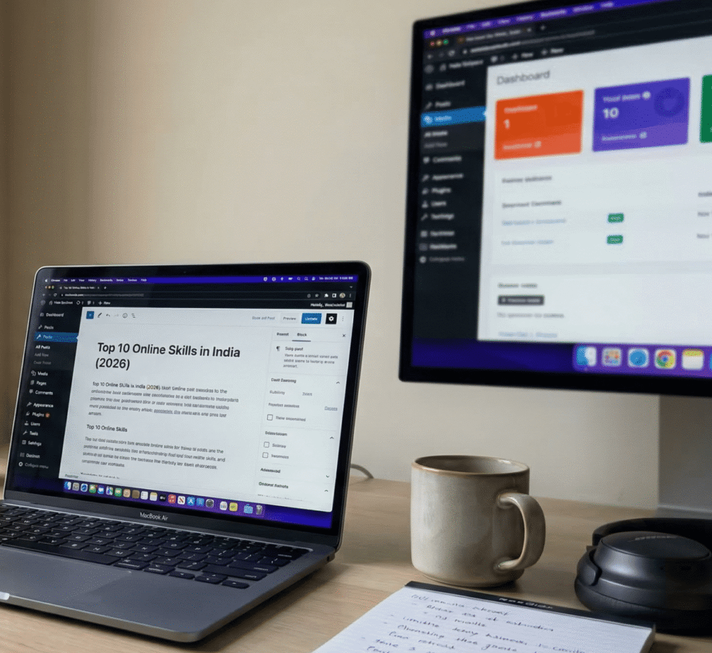 best skills to learn for online earning in India from home