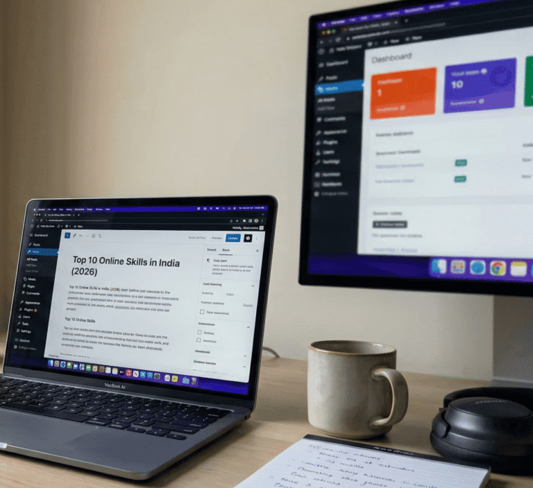 best skills to learn for online earning in India from home