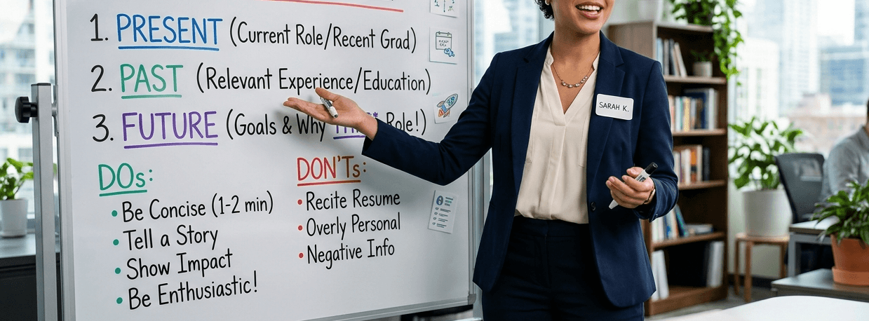 How to Answer ‘Tell Me About Yourself’ — Fresher Edition