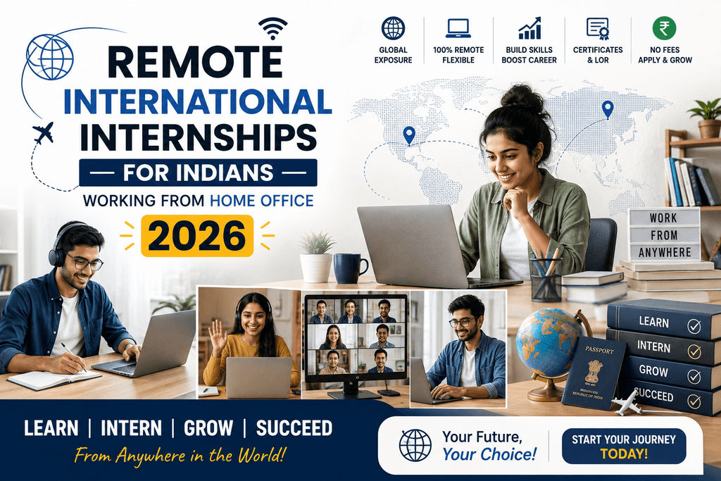 remote international internships