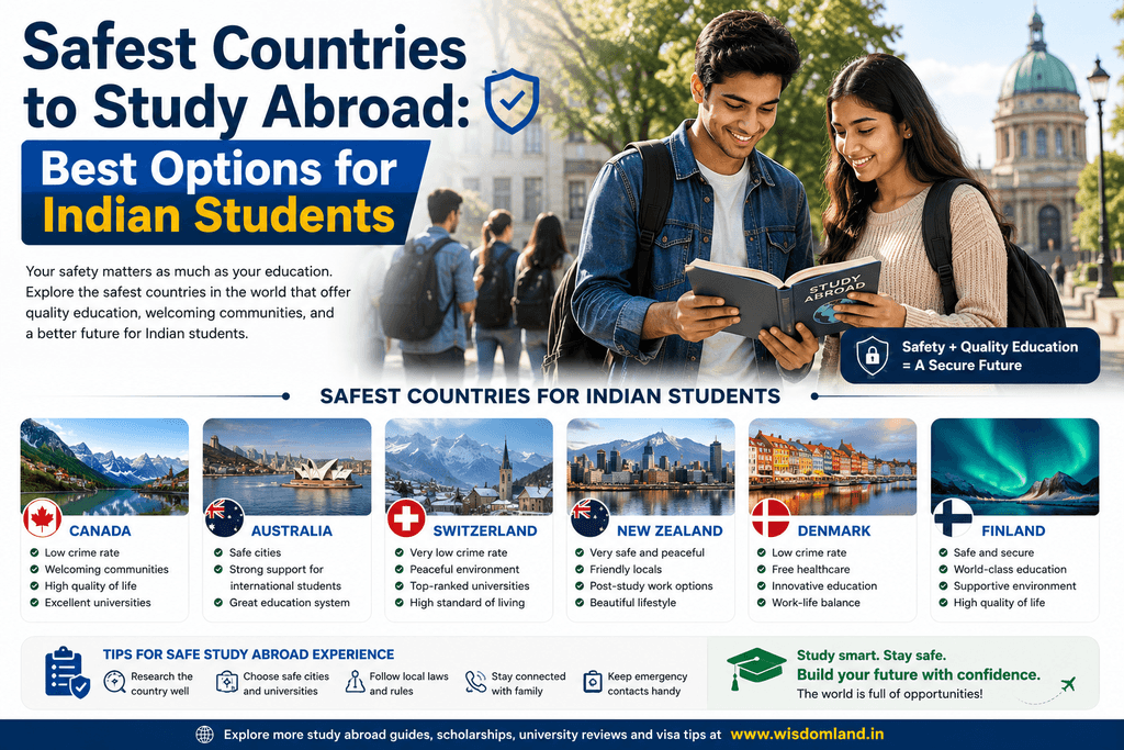 safest countries to study abroad