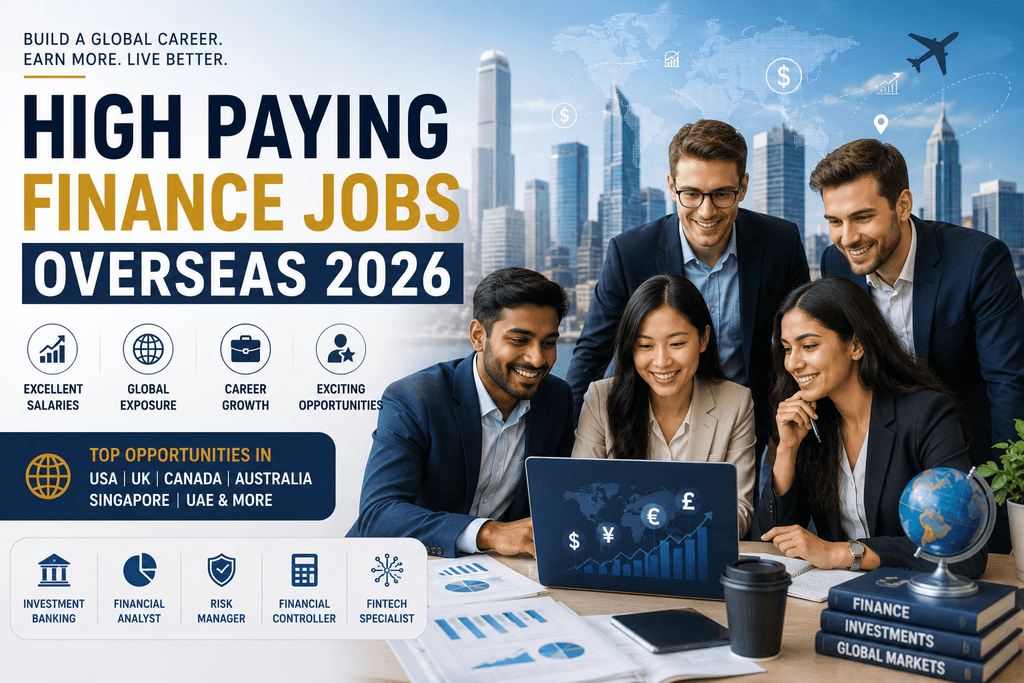 high paying finance jobs overseas