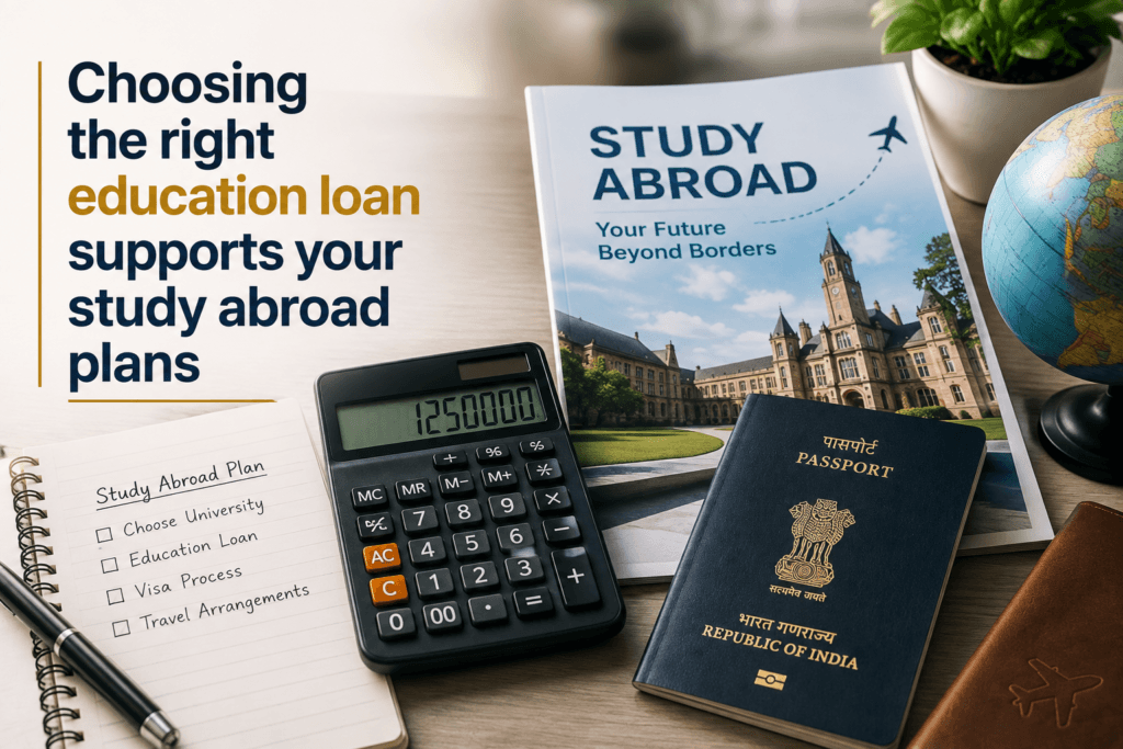 education loan for Indian students studying abroad