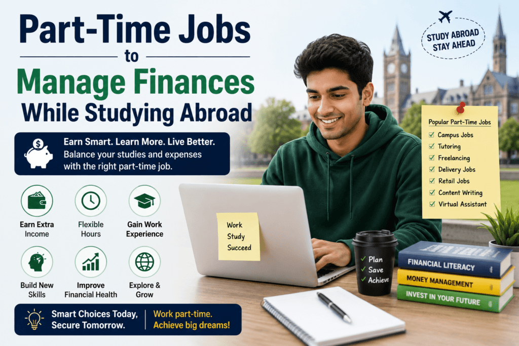 part-time jobs while studying abroad