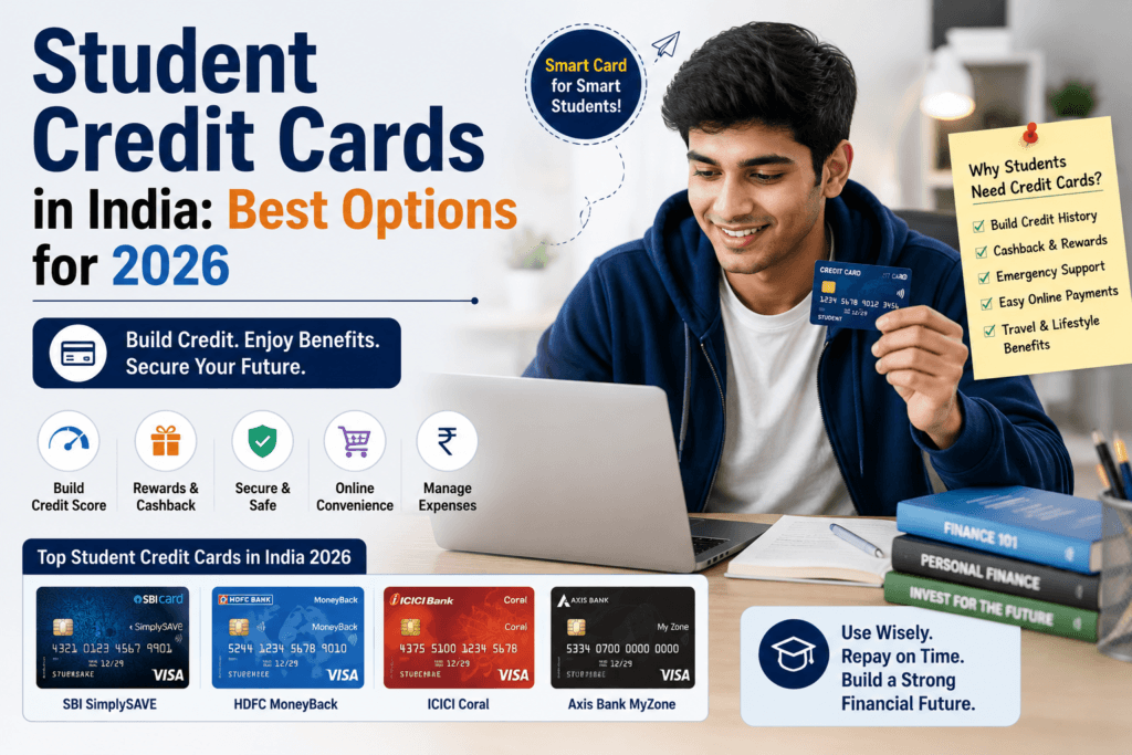 student credit cards in India