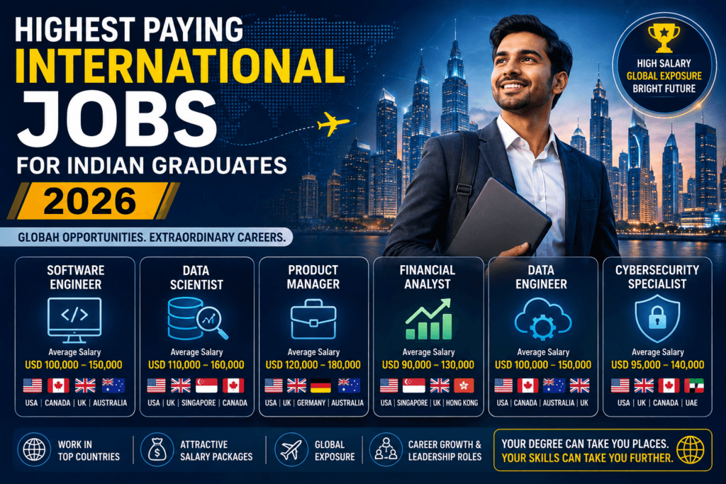highest paying international jobs