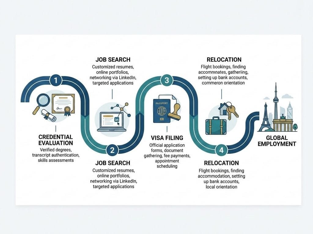 work visa countries for Indians