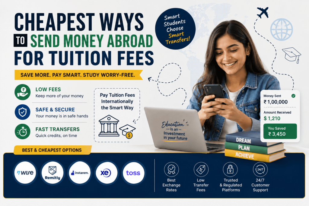 How to Send Money Abroad for Tuition Fees