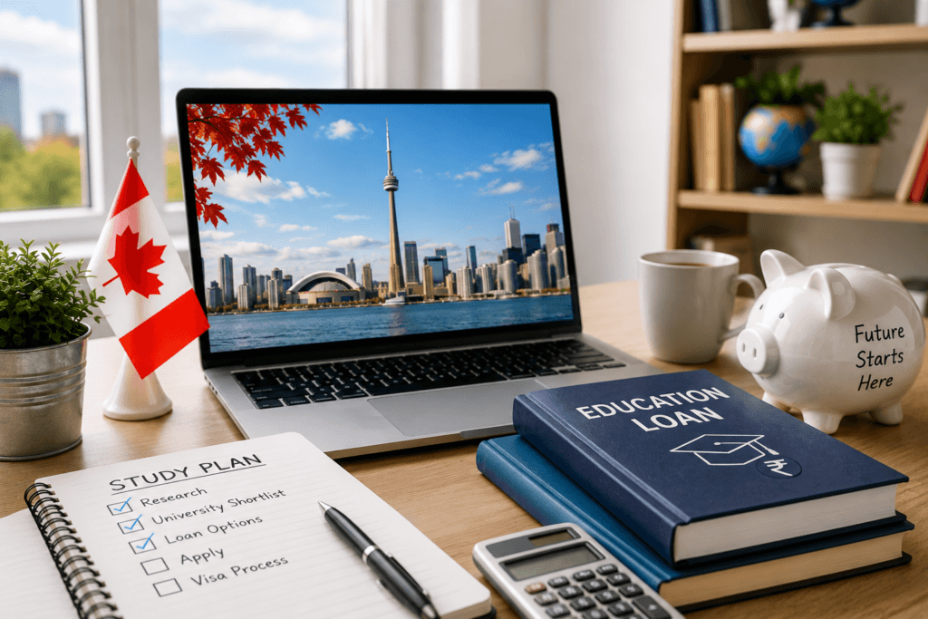 education loans Canada Indian students 2027