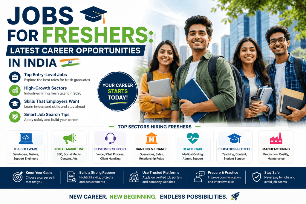 jobs for freshers