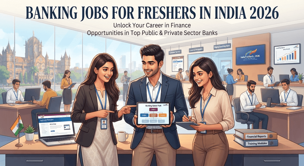 banking jobs for freshers in India 2026