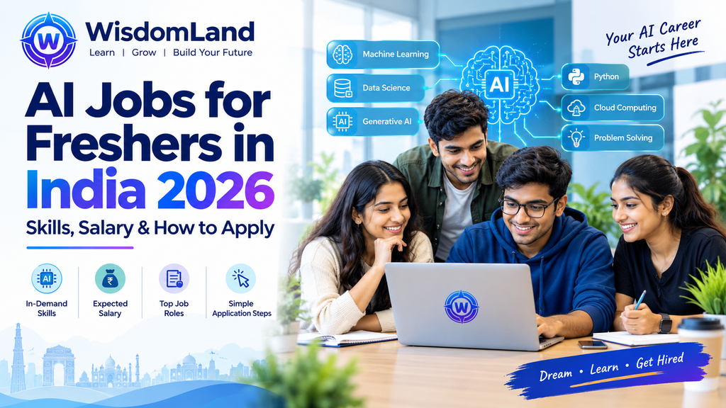 AI jobs for freshers in India 2026