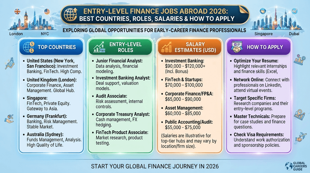 entry-level finance jobs abroad 2026