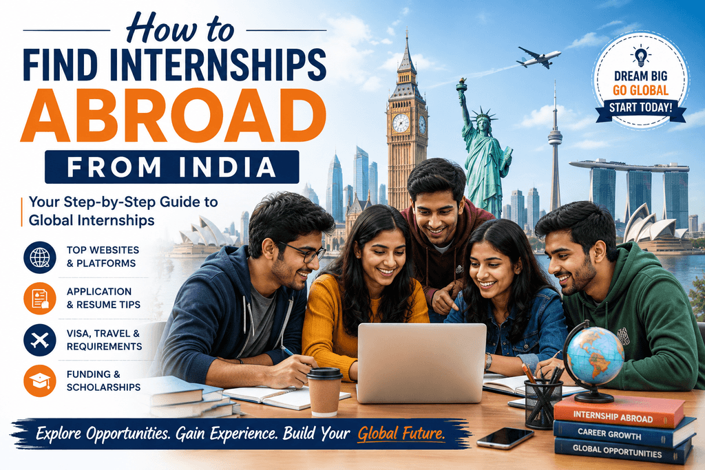 internships abroad from India