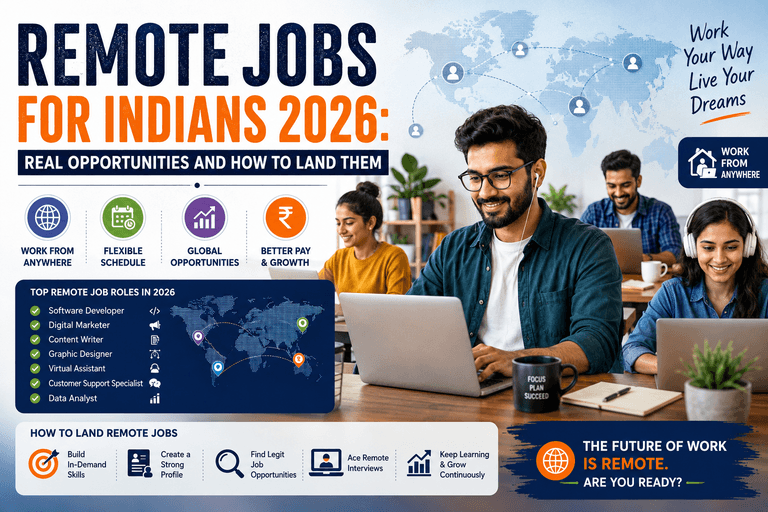 Remote Jobs for Indians 2026: Why This is the Golden Era for Talent