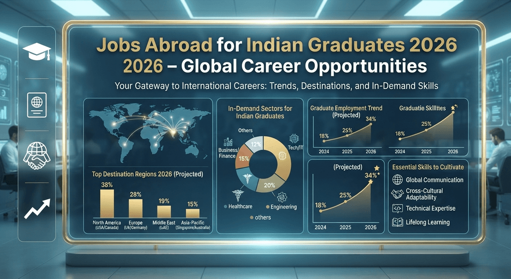 jobs abroad for Indian graduates
