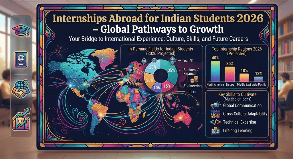 internships abroad for Indian students