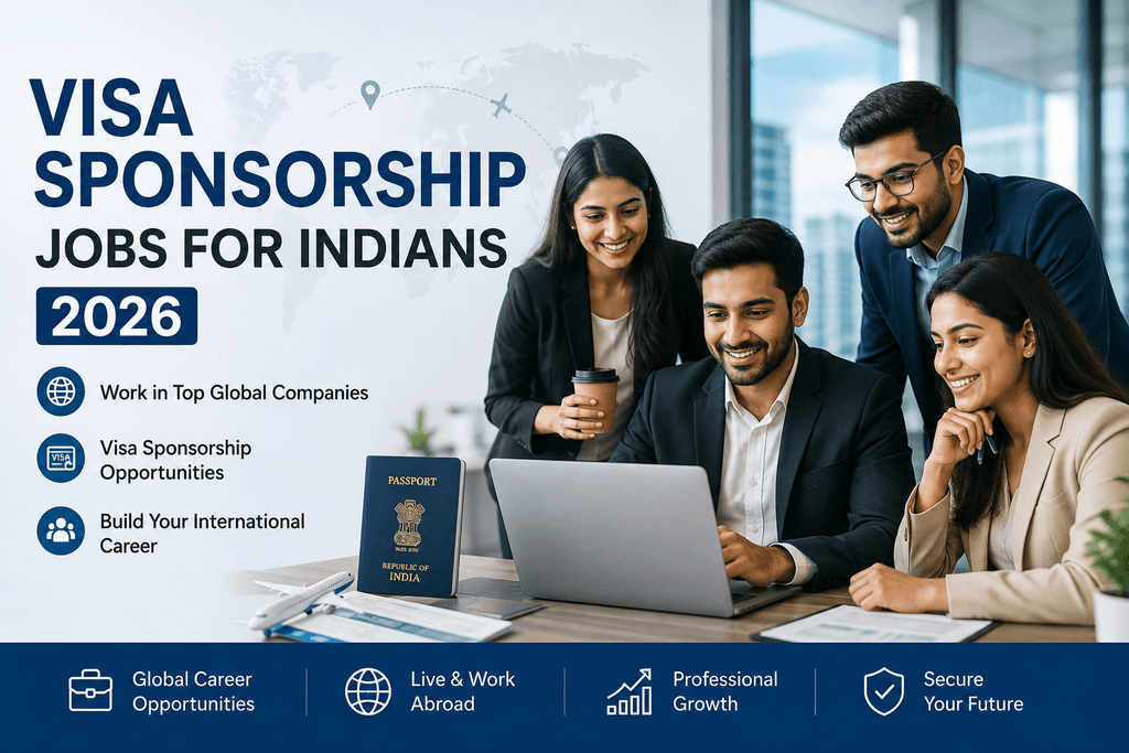 visa sponsorship jobs for Indians 2026