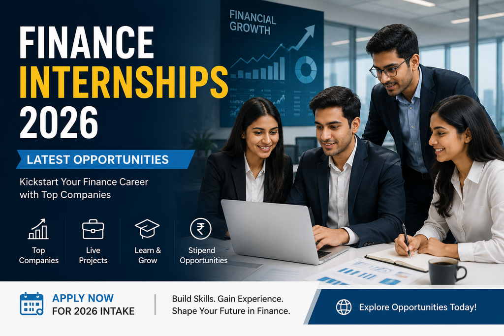 finance internships 2026