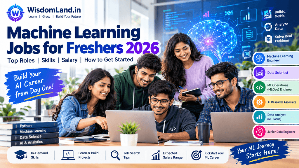 machine learning jobs for freshers 2026